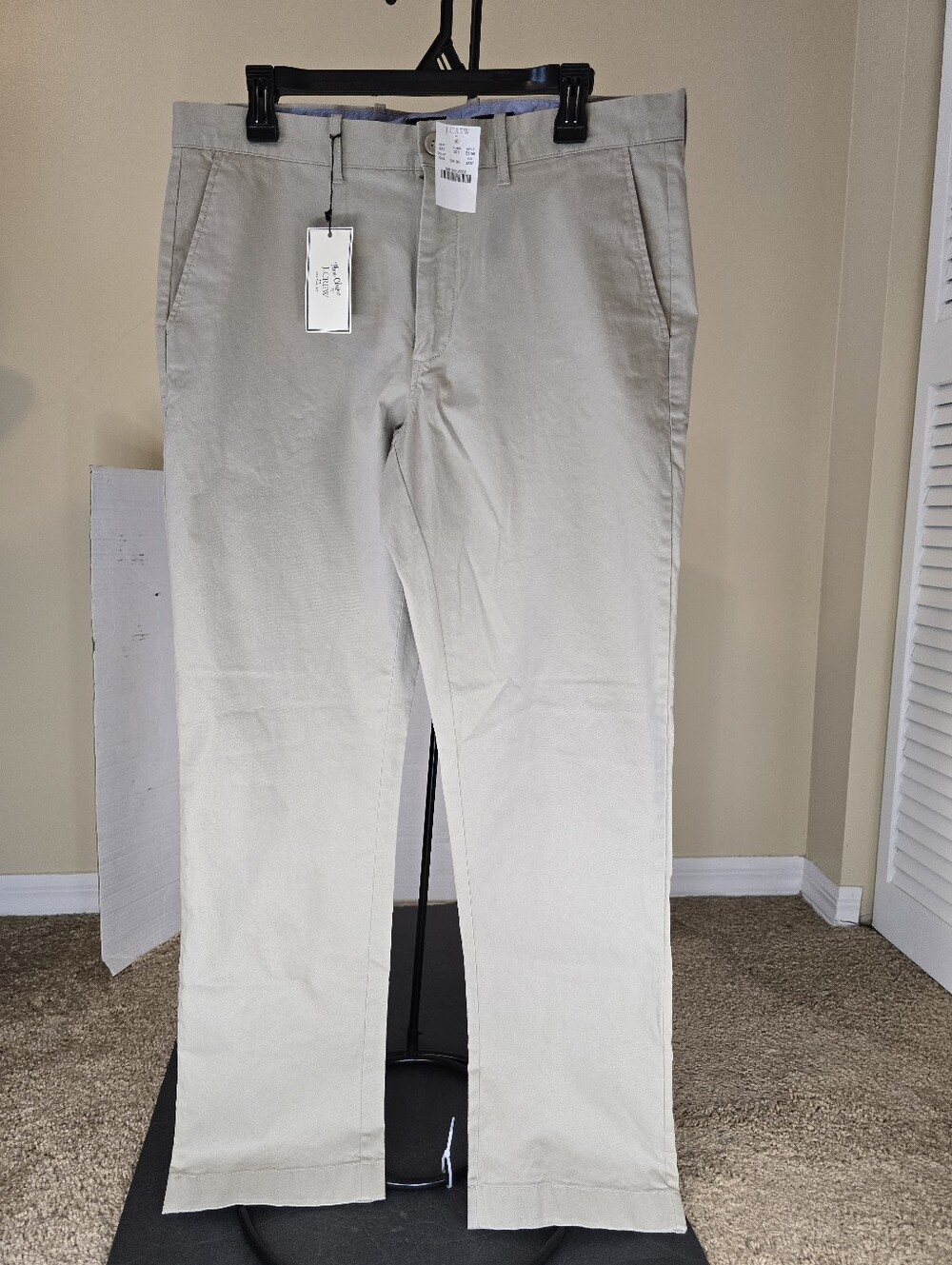 NWT Men's JCrew Sutton Flex Chino pants size 33x30